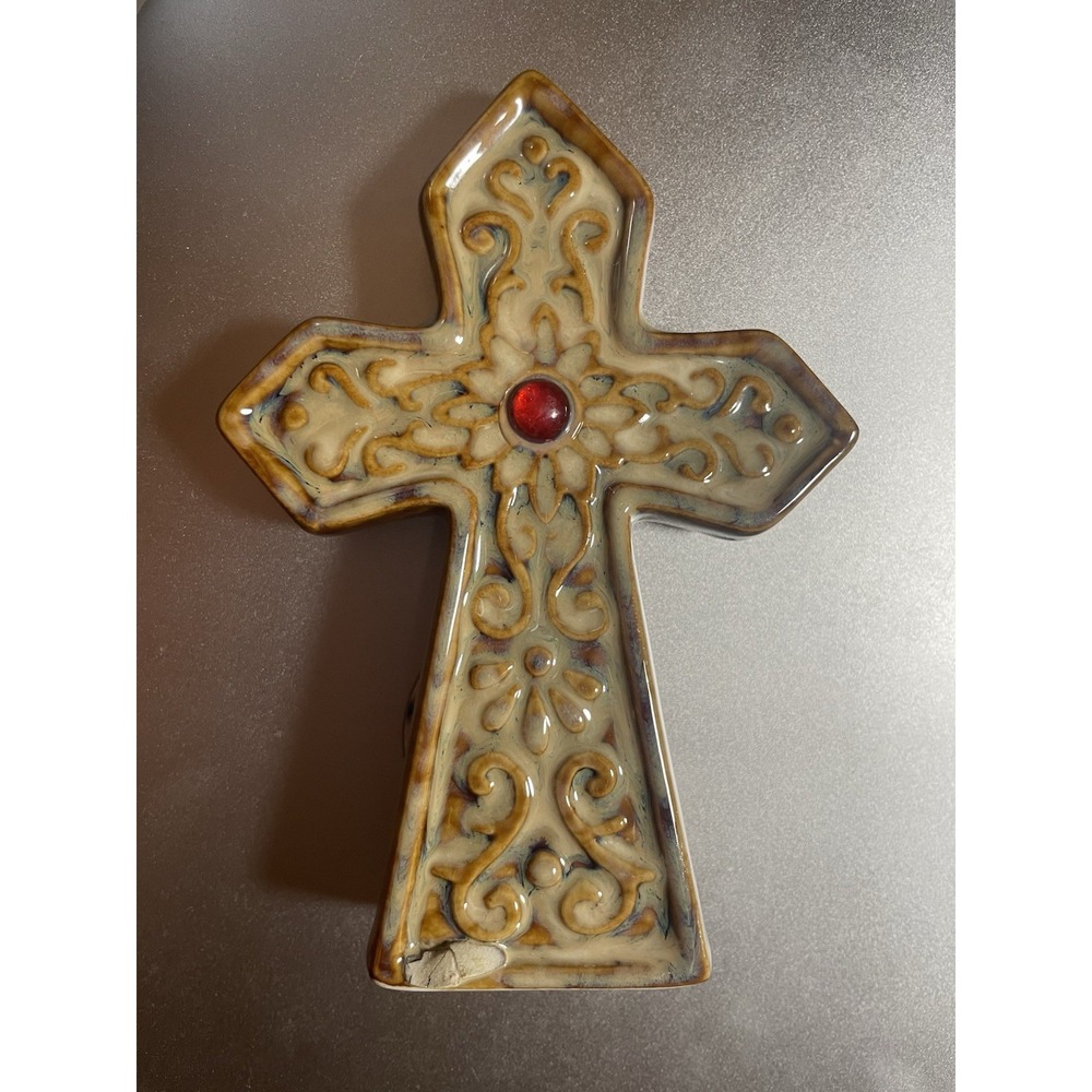 Vintage‎ Small Ceramic Cross